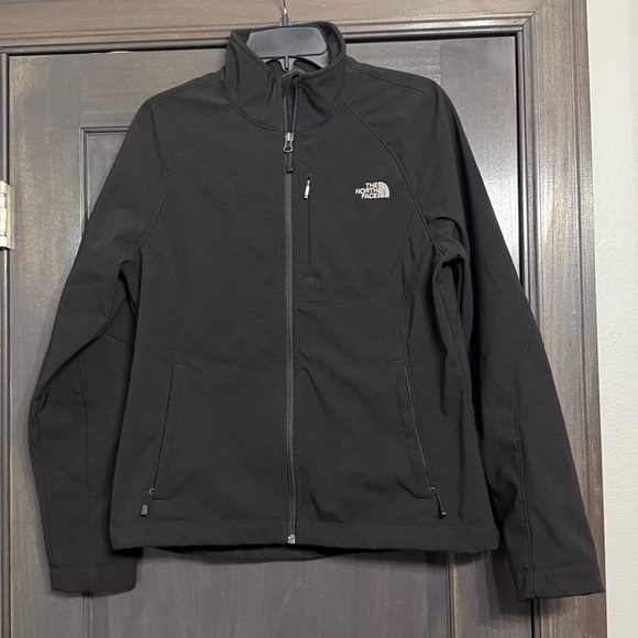 The North Face Womens Full Zip Black Midweight jacket size Large - Picture 1 of 8